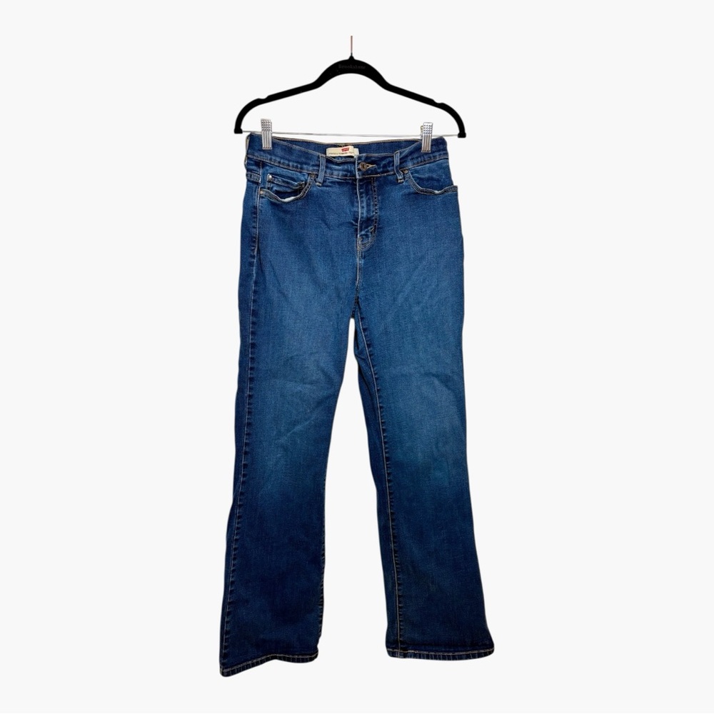 Levi’s Blue 512 Bootcut Jeans With Studded Back Pockets Size 10